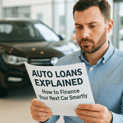 Auto Loans Explained: How to Finance Your Next Car Smartly