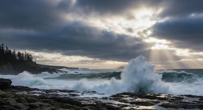 Winter Storm Watching Vancouver Island