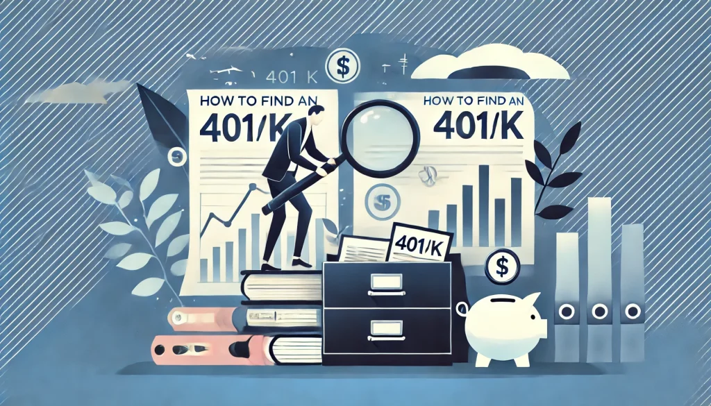How to Find an Old 401(k)